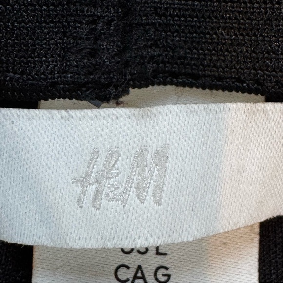 H&M Black Wide Leg Pants - Picture 3 of 4